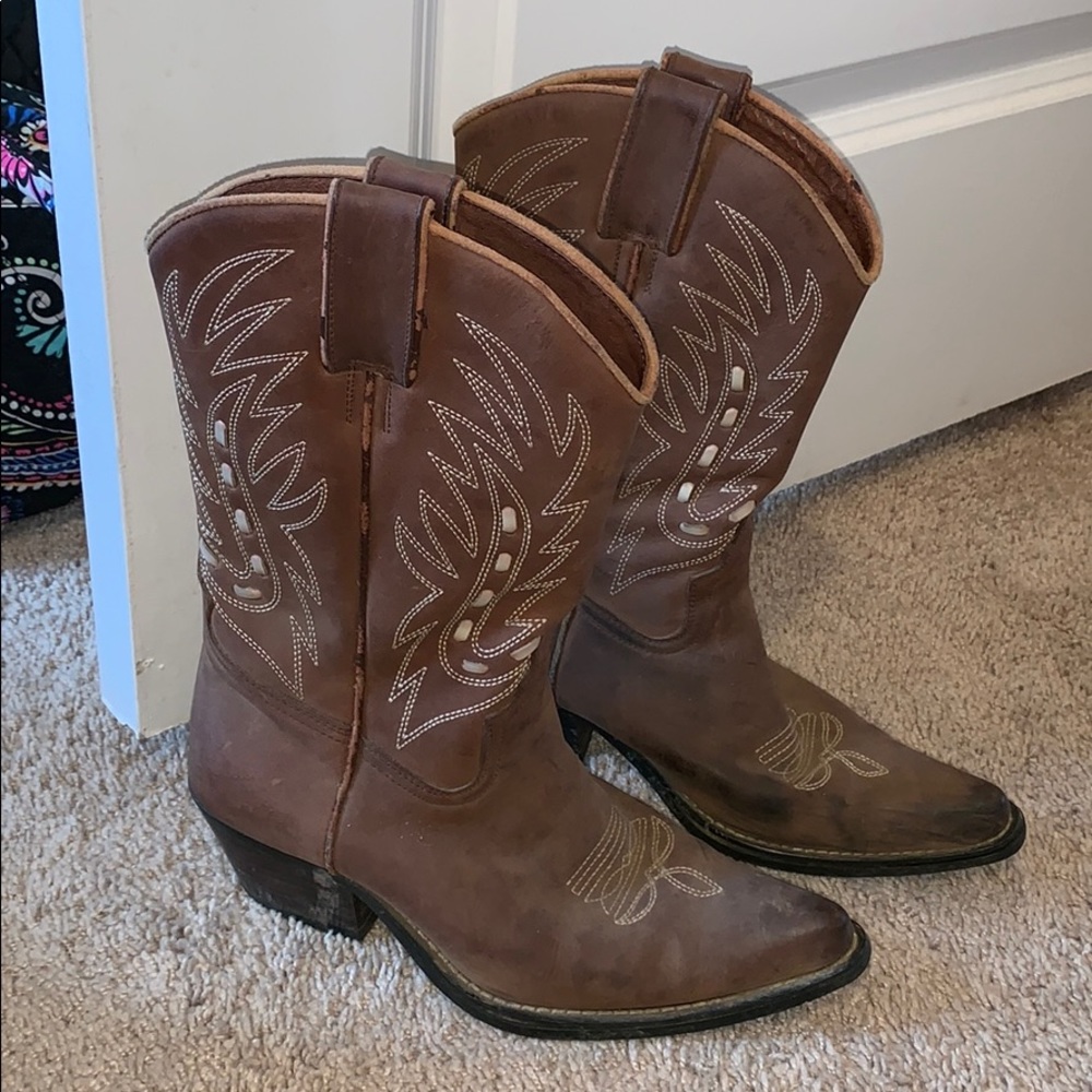 Jeffrey Campbell cowgirl boots- size 8